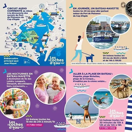 Equipe Place De Parking Centre Port * Agde